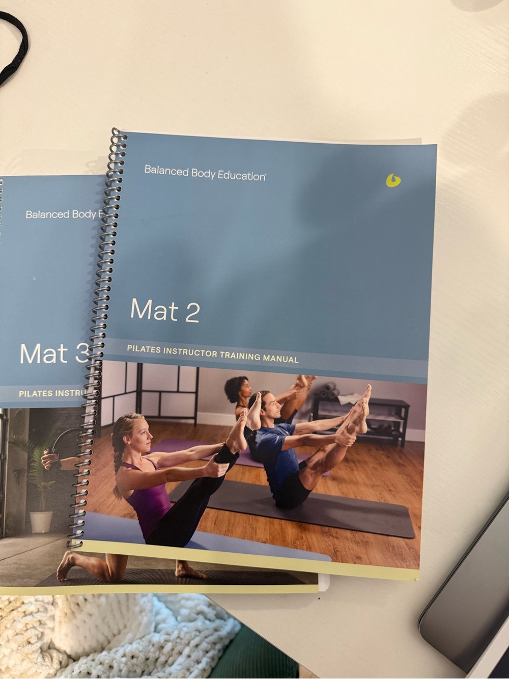 Education Mat 2 Pilates Instructor Training Manual - Blue